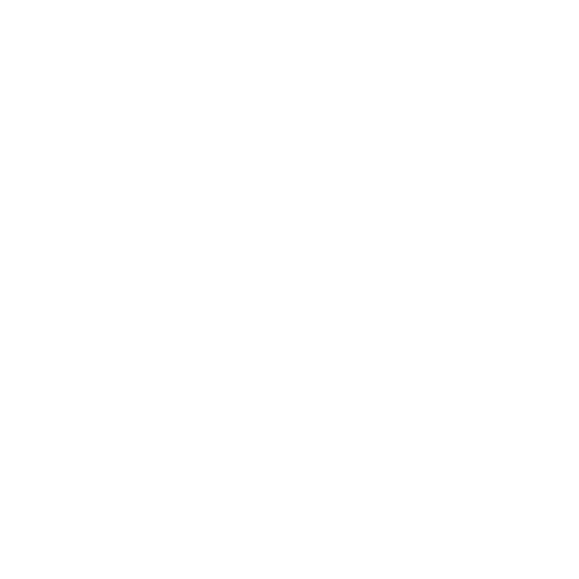 White icon of a knife and fork crossed over a black background, representing local dining options near Charter Senior Living of Linden in Linden, MI.